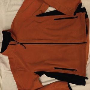 Llbean men’s large fleece jacket